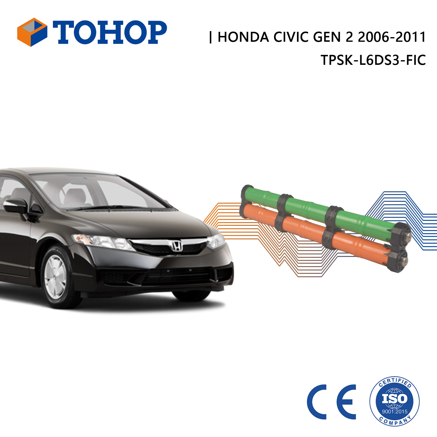 Honda Civic Hybrid 2006 2011 IMA Bater a H brida Bater a NIMH HCH2 Del 